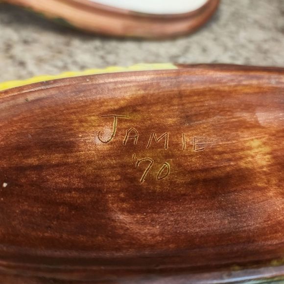 Vintage Ceramic Corn Cob Soup Tureen Server - Picture 7 of 11